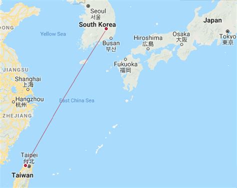 臺灣飛韓國要多久：航程、因素與多重考慮